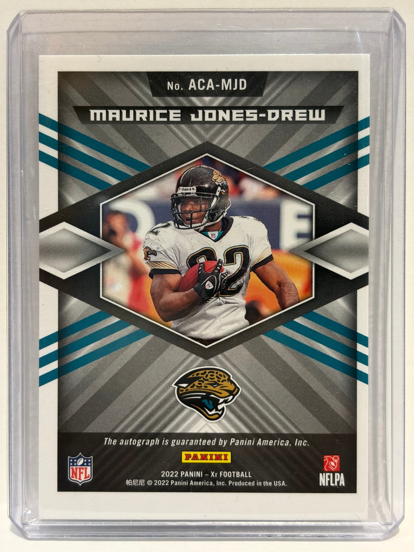 2022 Panini XR Acclaimed Autographs Football Maurice Jones-Drew 32/49 #ACA-MJD