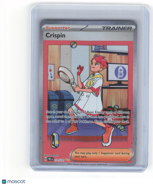 2025 Pokemon Crispin Prismatic Evolutions Special Illustration Rare #171/131 NM
