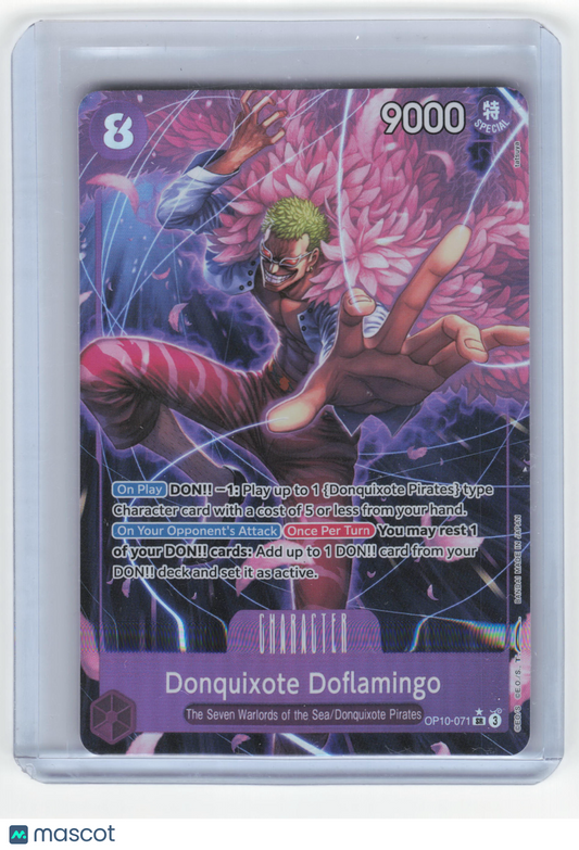 2025 One Piece Donquixote Doflamingo Royal Blood Super Rare #OP10-071 Alt Art