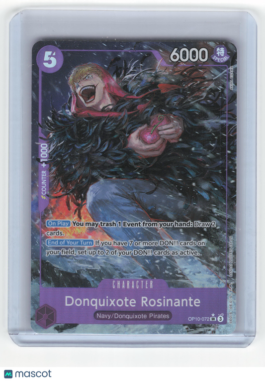 2025 One Piece Donquixote Rosinante Royal Blood Super Rare #OP10-072 Alt Art