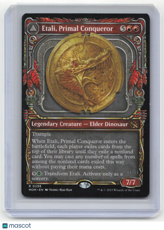 MTG Etali, Primal Conqueror//Etali, Primal Sickness March of the Machine #298