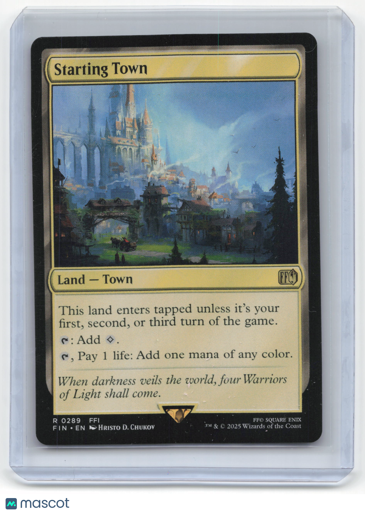 2025 Magic: The Gathering Starting Town Final Fantasy Rare Regular #0289