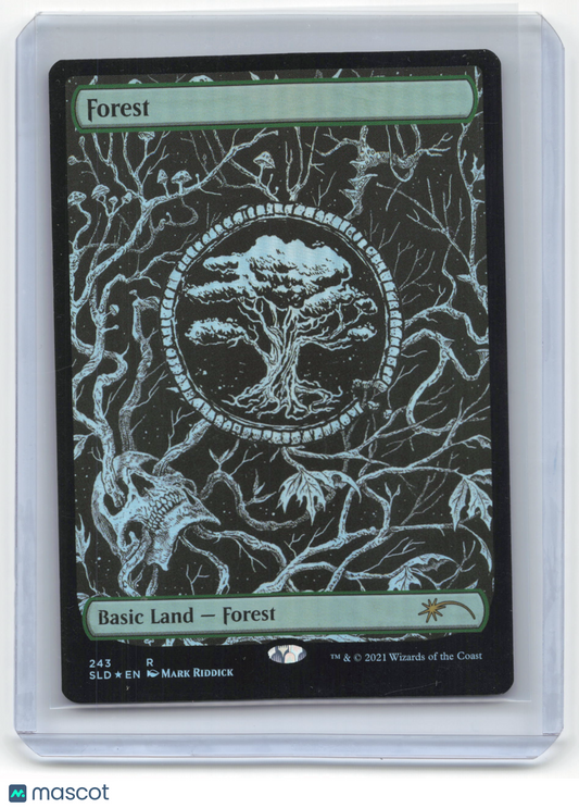 2021 Magic: The Gathering Forest Secret Lair Drop Rare Foil #243