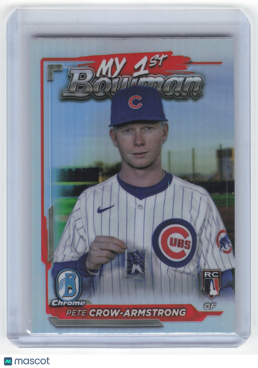 2024 Topps Bowman Chrome My 1st Bowman Baseball Pete Crow-Armstrong RC #M1B-14