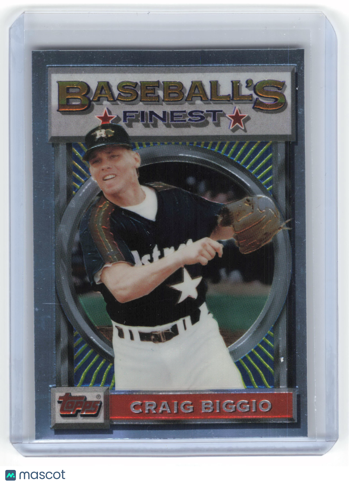 1993 Topps Finest Baseball Craig Biggio #119 Near Mint