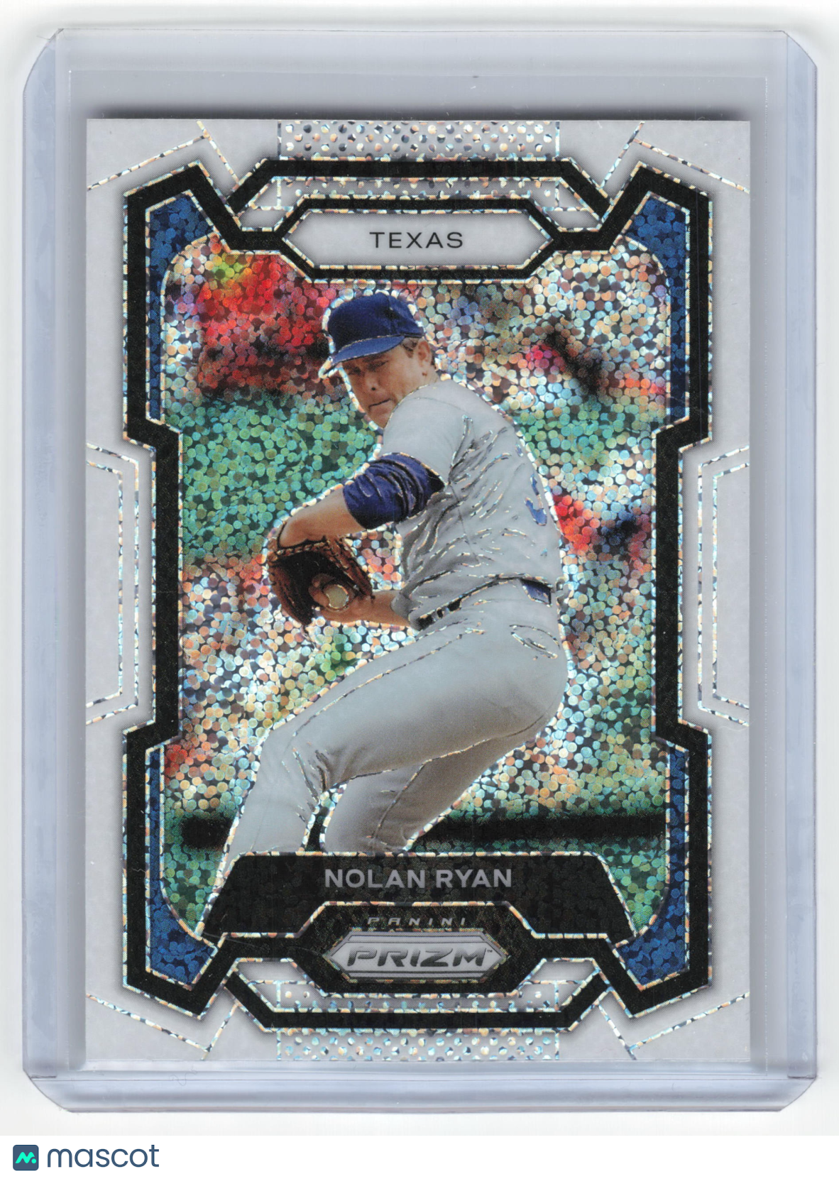 2024 Panini Prizm Baseball Nolan Ryan White Sparkle #50 Near Mint