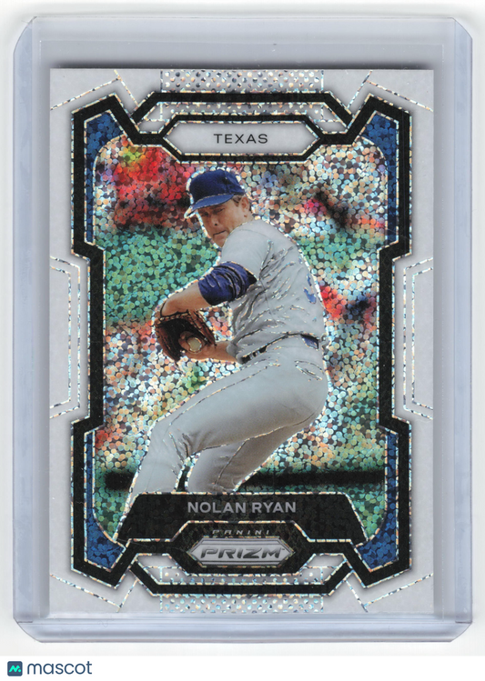 2024 Panini Prizm Baseball Nolan Ryan White Sparkle #50 Near Mint