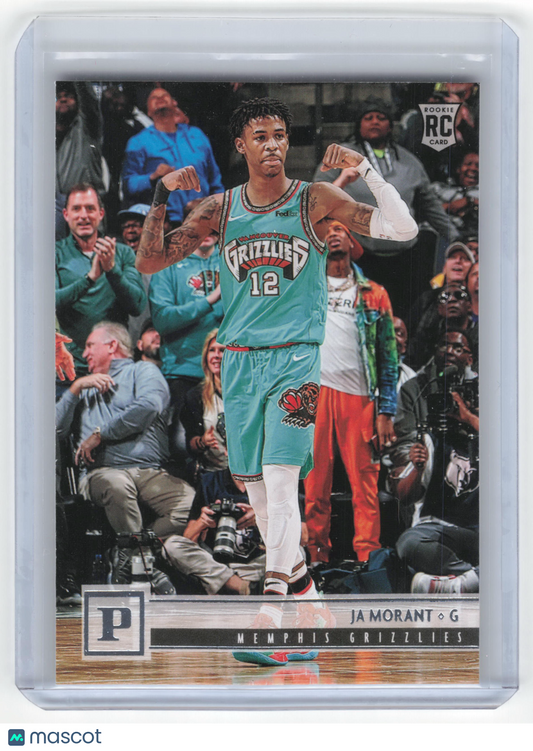 2020 2019-20 Panini Chronicles Panini Basketball Ja Morant RC #116 Near Mint