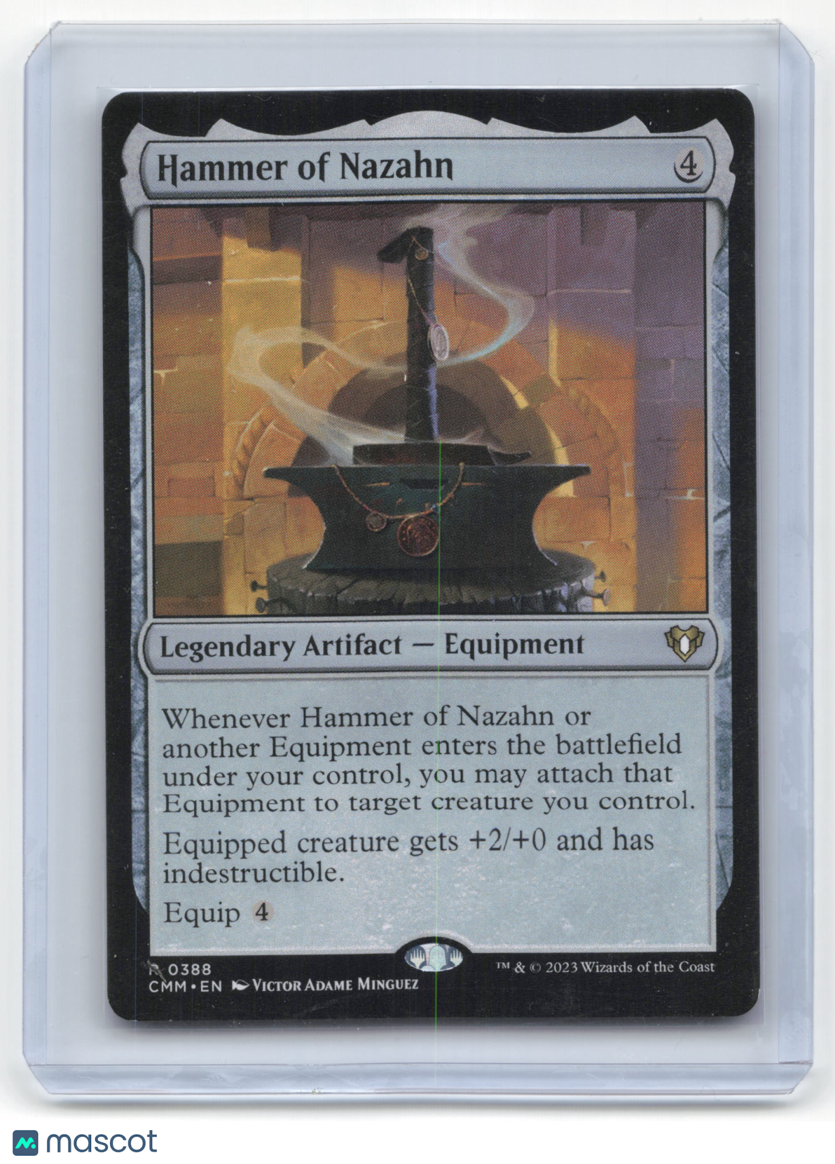 2023 Magic: The Gathering Hammer of Nazahn Commander Masters Rare Regular #388