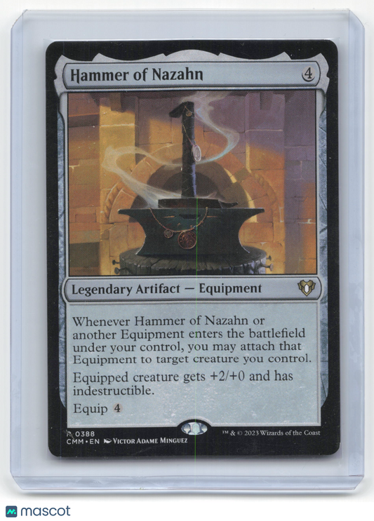 2023 Magic: The Gathering Hammer of Nazahn Commander Masters Rare Regular #388