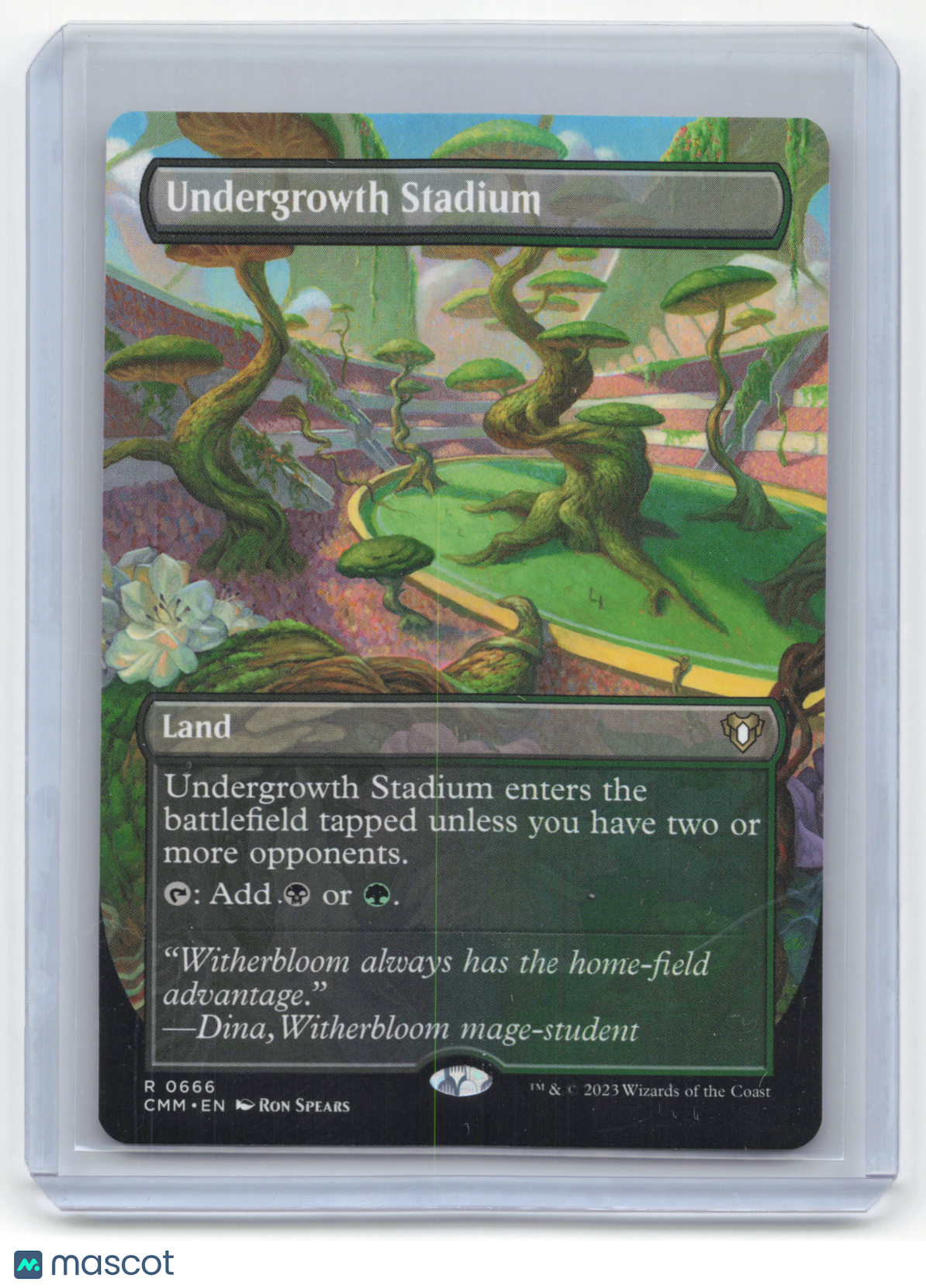 2023 MTG Undergrowth Stadium Commander Masters Rare Regular #666 Borderless
