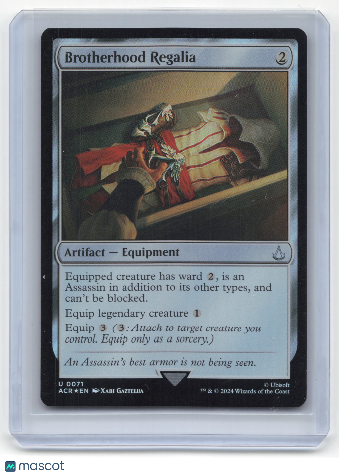 2024 Magic: The Gathering Brotherhood Regalia Assassin's Creed Foil #0071