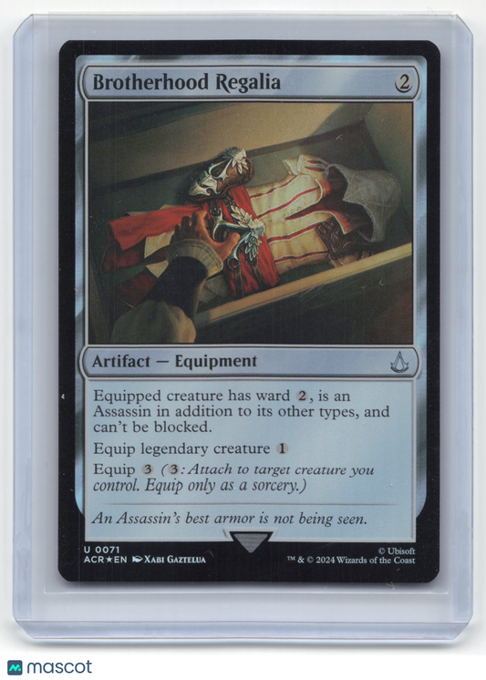 2024 Magic: The Gathering Brotherhood Regalia Assassin's Creed Foil #0071