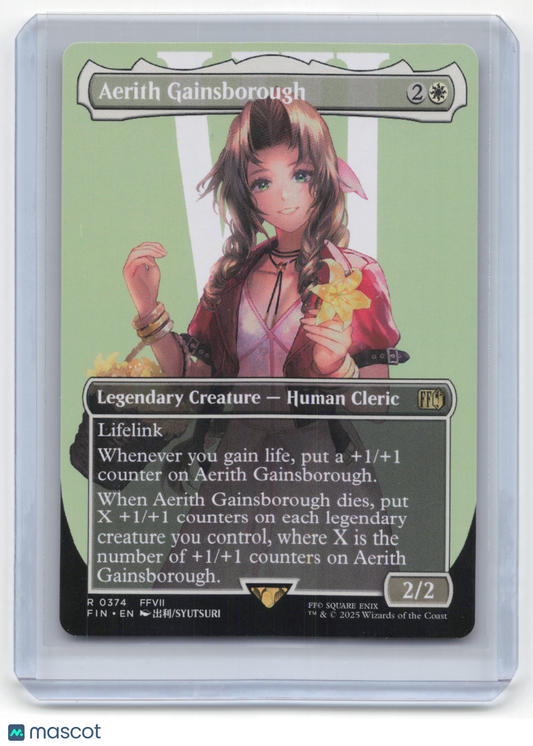 2025 MTG Aerith Gainsborough Final Fantasy Regular #374 Borderless