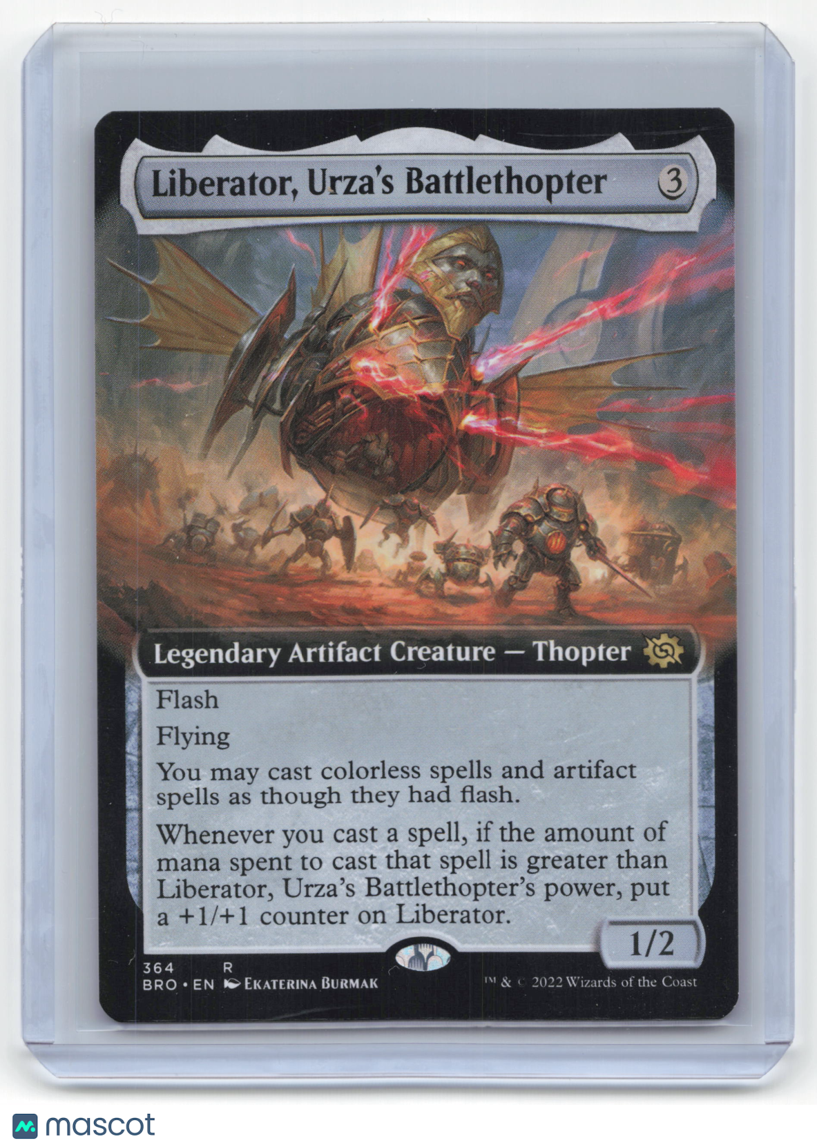 2022 MTG Liberator, Urza's Battlethopter The Brothers' War Rare #364 Borderless