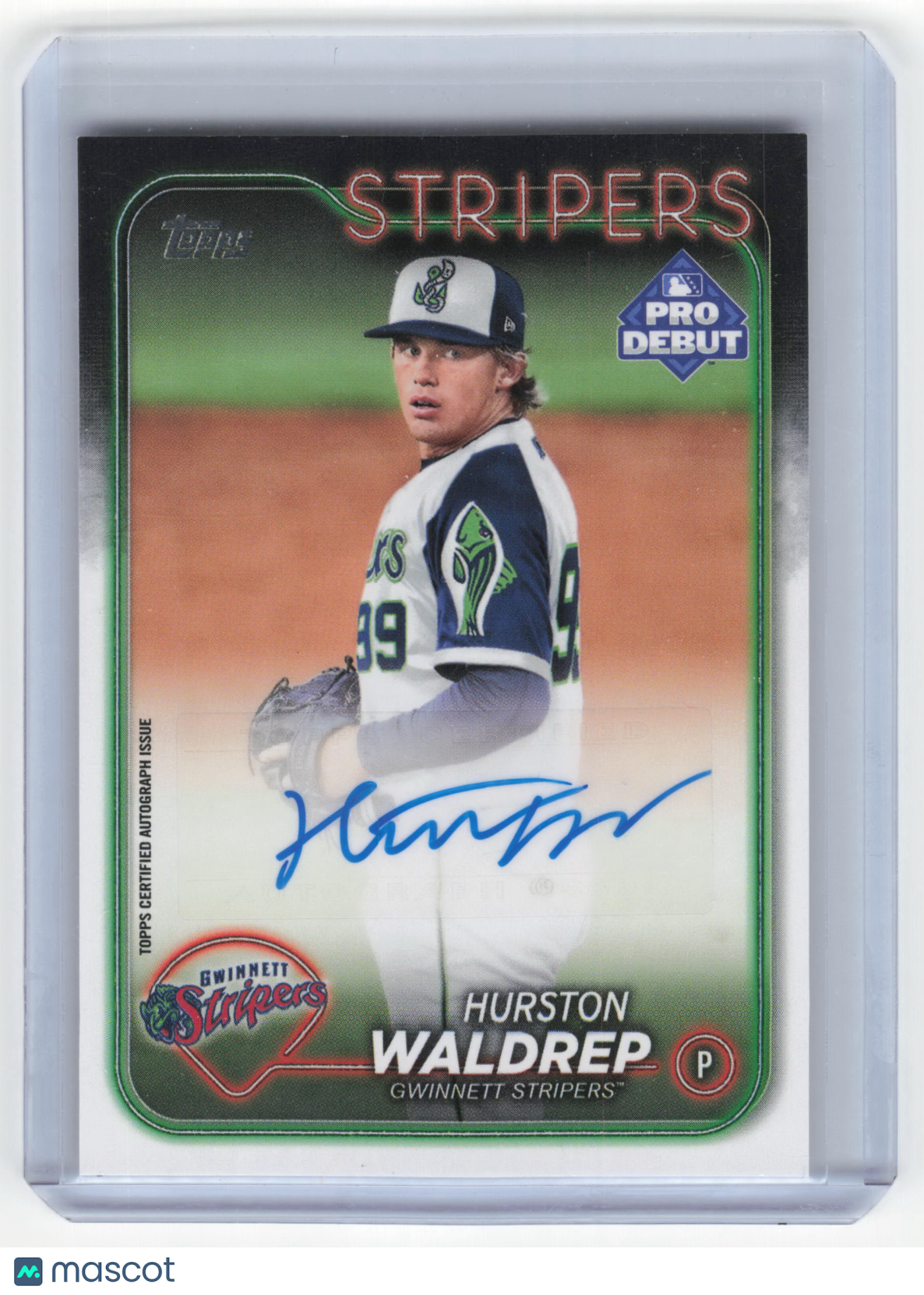 2024 Topps Pro Debut Baseball Hurston Waldrep #PD-83 Near Mint