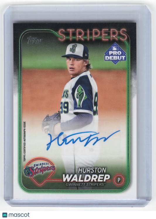 2024 Topps Pro Debut Baseball Hurston Waldrep #PD-83 Near Mint