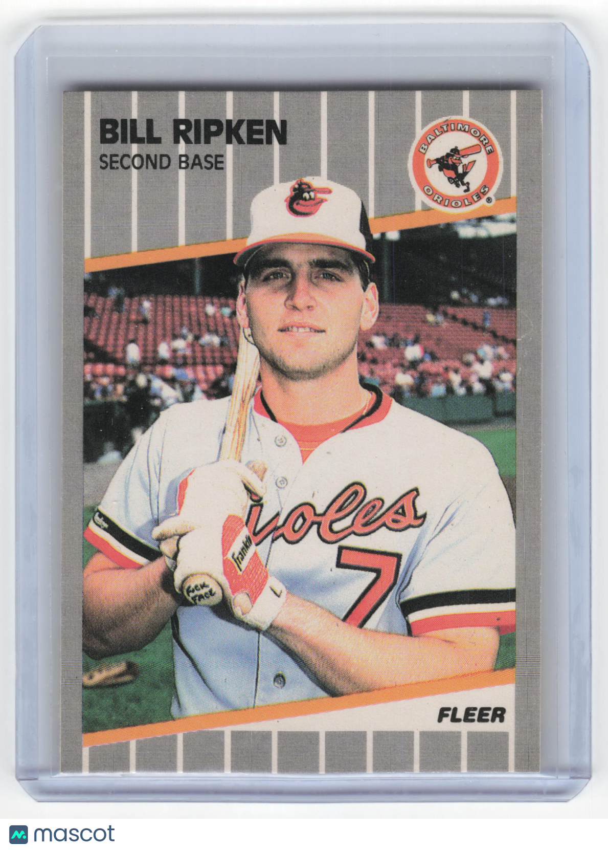 1989 Fleer Baseball Bill Ripken #616 Near Mint