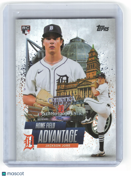 2025 Topps Home Field Advantage Baseball Jackson Jobe RC #HA-28 Near Mint