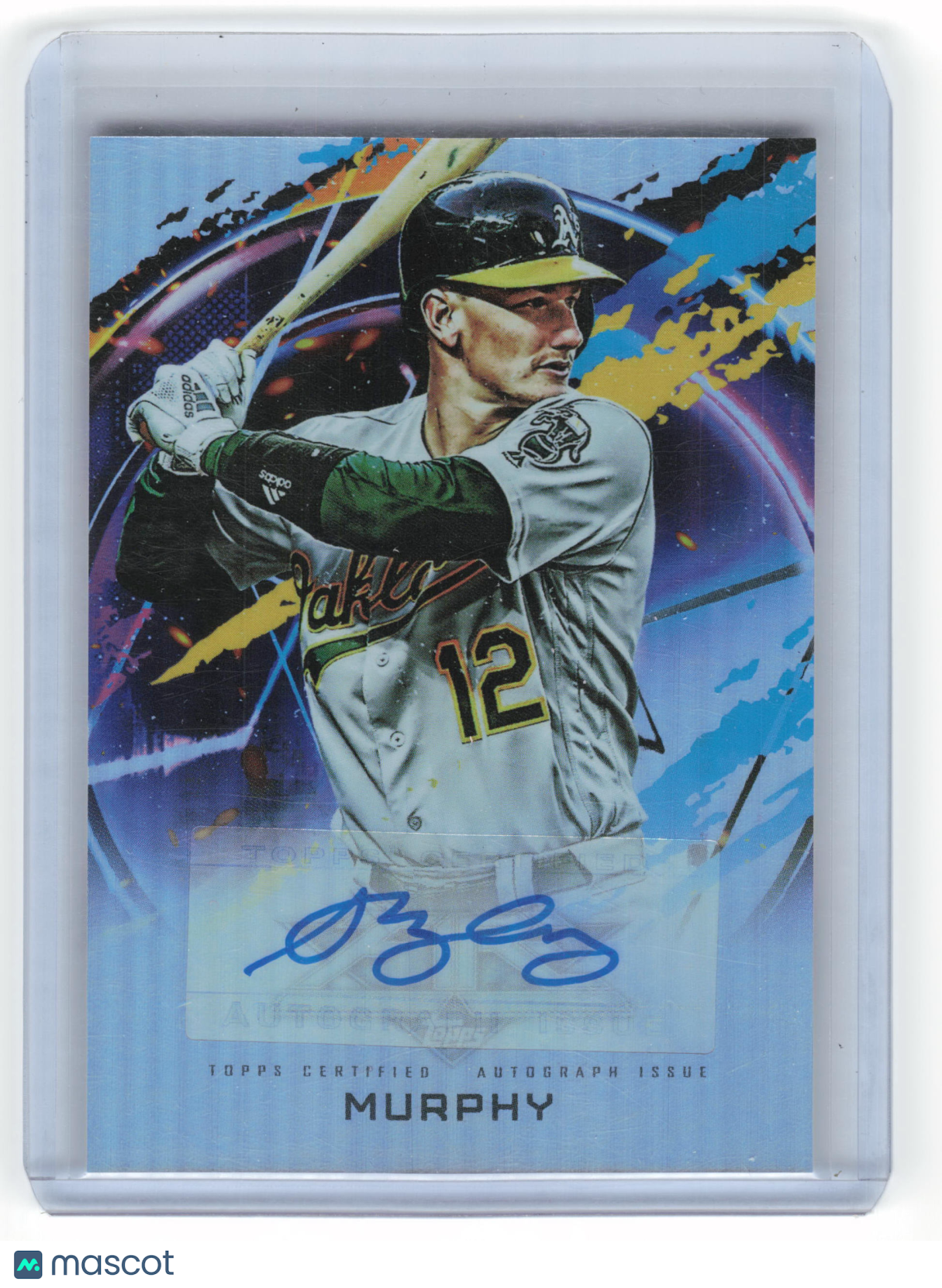 2020 Topps Fire Baseball Sean Murphy Autograph #FA-SM Near Mint