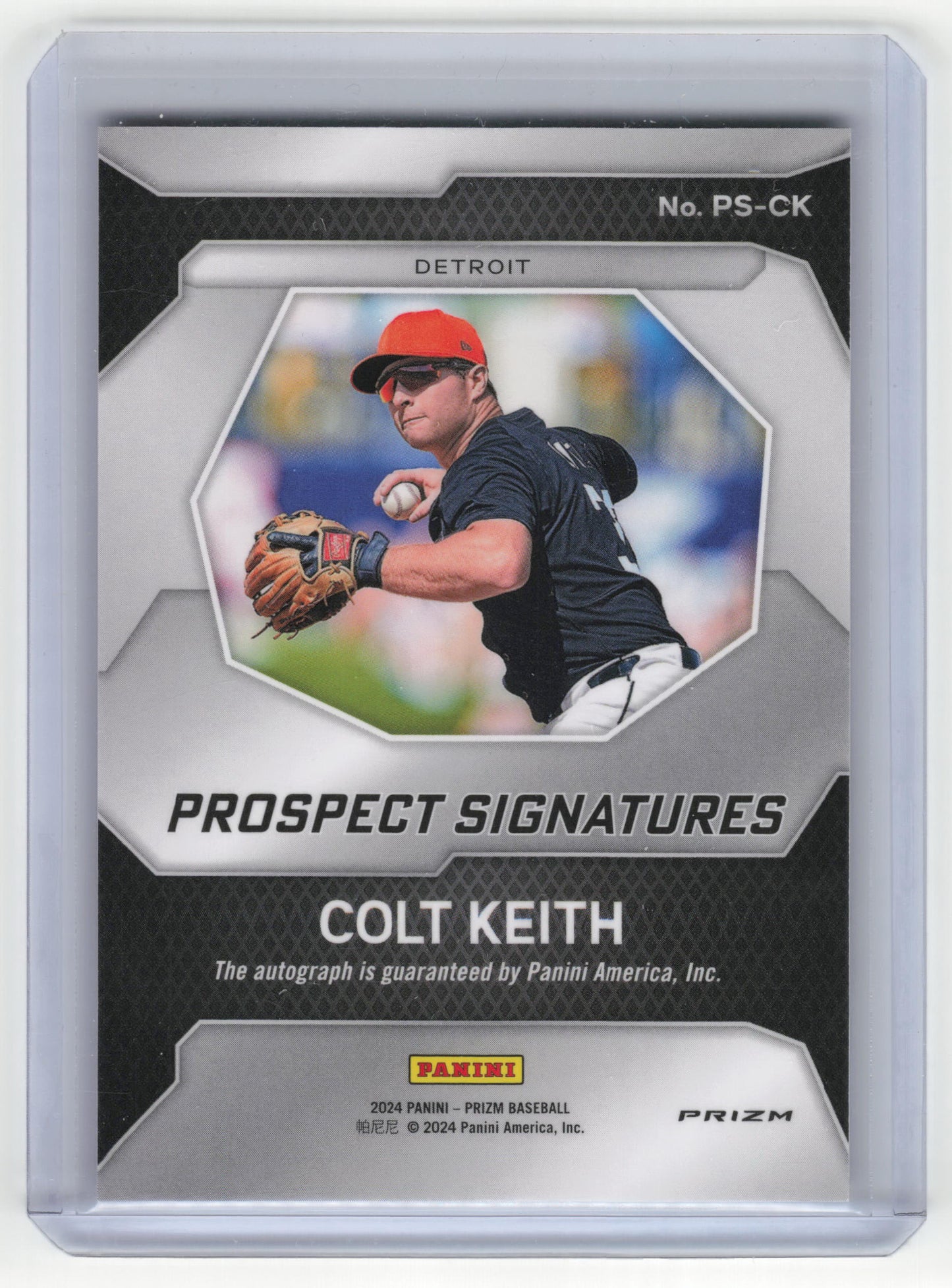 2024 Panini Prizm Baseball Colt Keith RC Silver #PS-CK Near Mint
