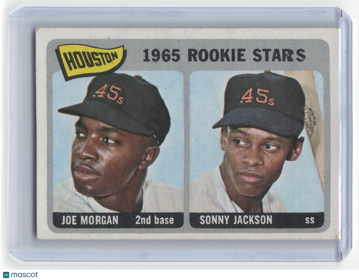 1965 Topps Baseball Joe Morgan, Sonny Jackson #16 Very Good
