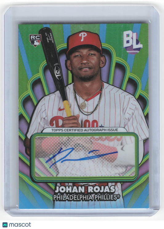 2024 Topps Big League Baseball Baseball Johan Rojas RC #OAA-JR Near Mint