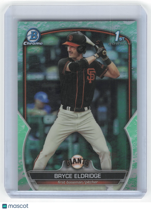 Topps 2023 Bowman Draft Chrome Bryce Eldridge Lunar Glow #BDC-107 Near Mint