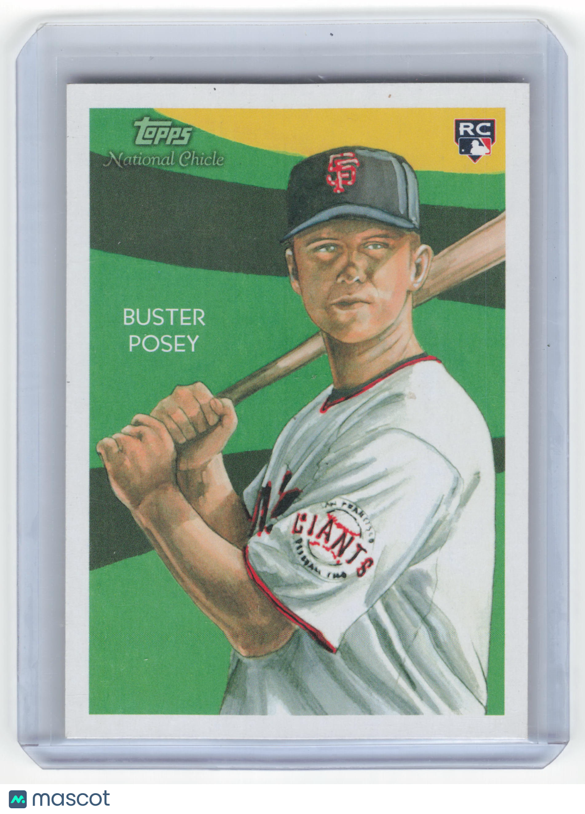 2010 Topps National Chicle Baseball Buster Posey RC #275 Near Mint