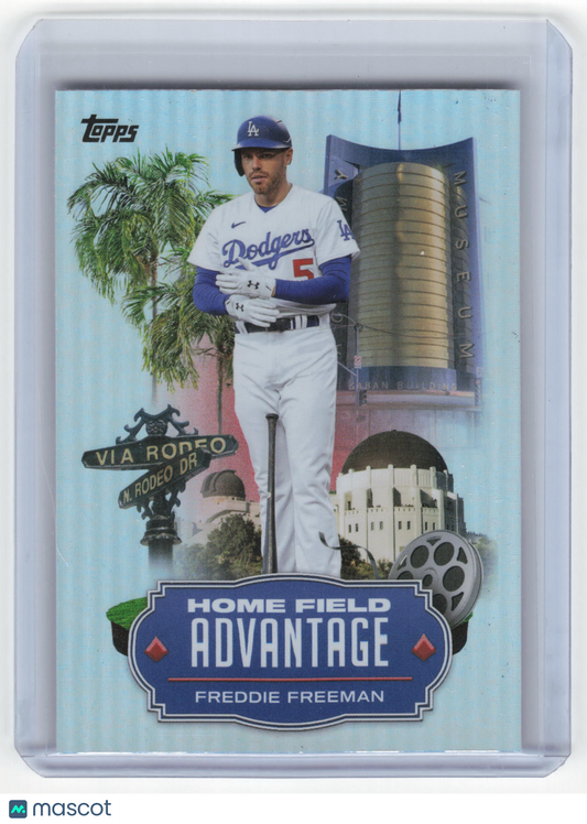 2023 Topps Home Field Advantage Baseball Freddie Freeman #HA-9 Near Mint