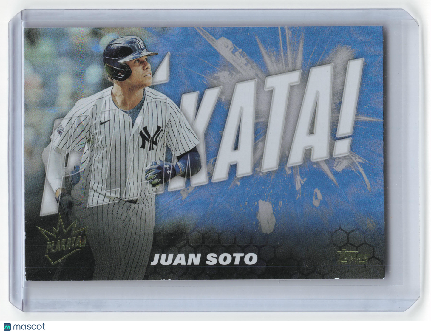 2025 Topps Big League Plakata! Baseball Juan Soto #PLAK-7 Near Mint