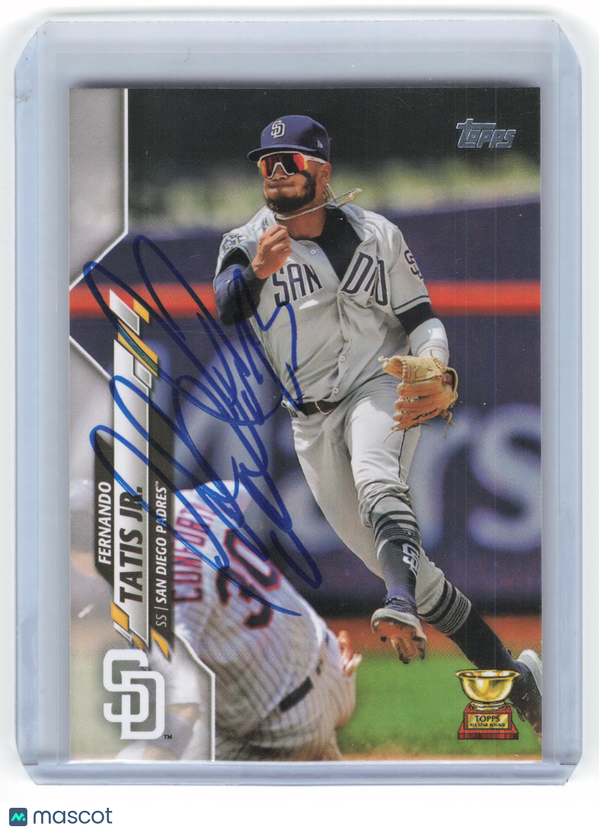 2020 Topps Series 1 Baseball Fernando Tatis Jr. Autograph #168 Near Mint