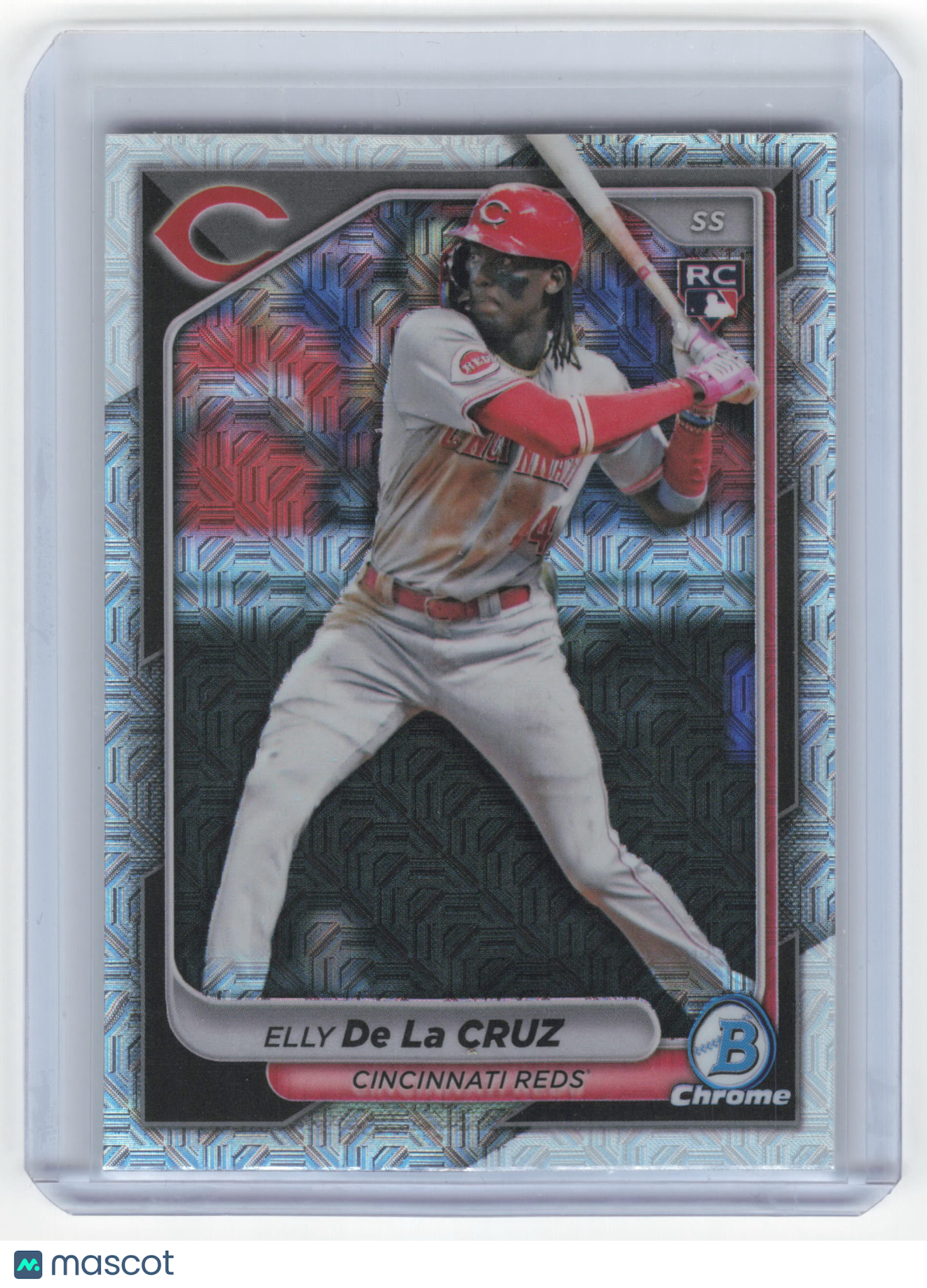 Topps 2024 Bowman Chrome Baseball Elly De La Cruz RC Mojo #42 Near Mint