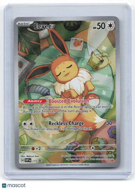 2025 Pokemon Eevee SVP Black Star Promo Holo #173 Near Mint