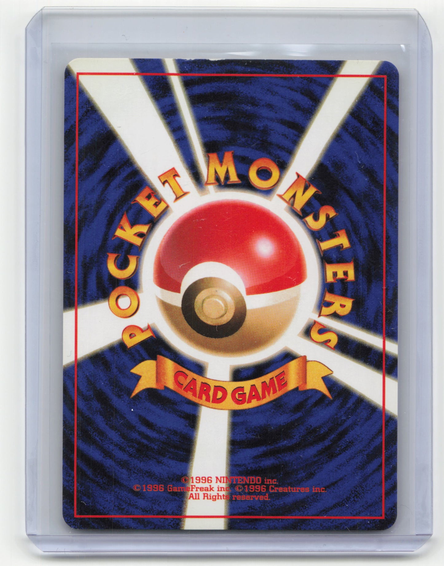 1996 Pokemon Mewtwo Base Set Rare Holo #150 Japanese Moderately Played