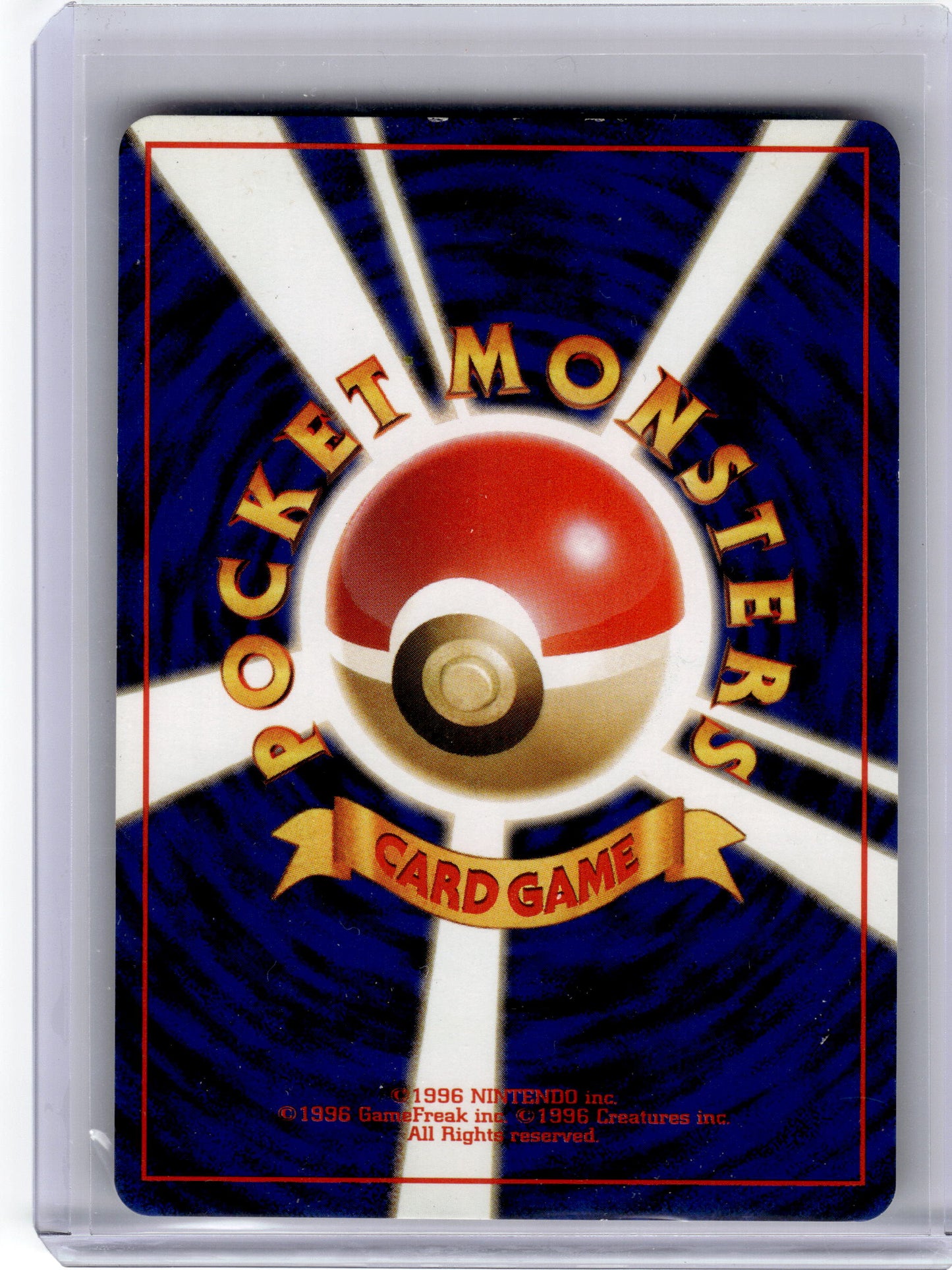 1997 Pokemon—Dark Blastoise #No.009 Rocket Gang—Rare Japanese Moderately Played