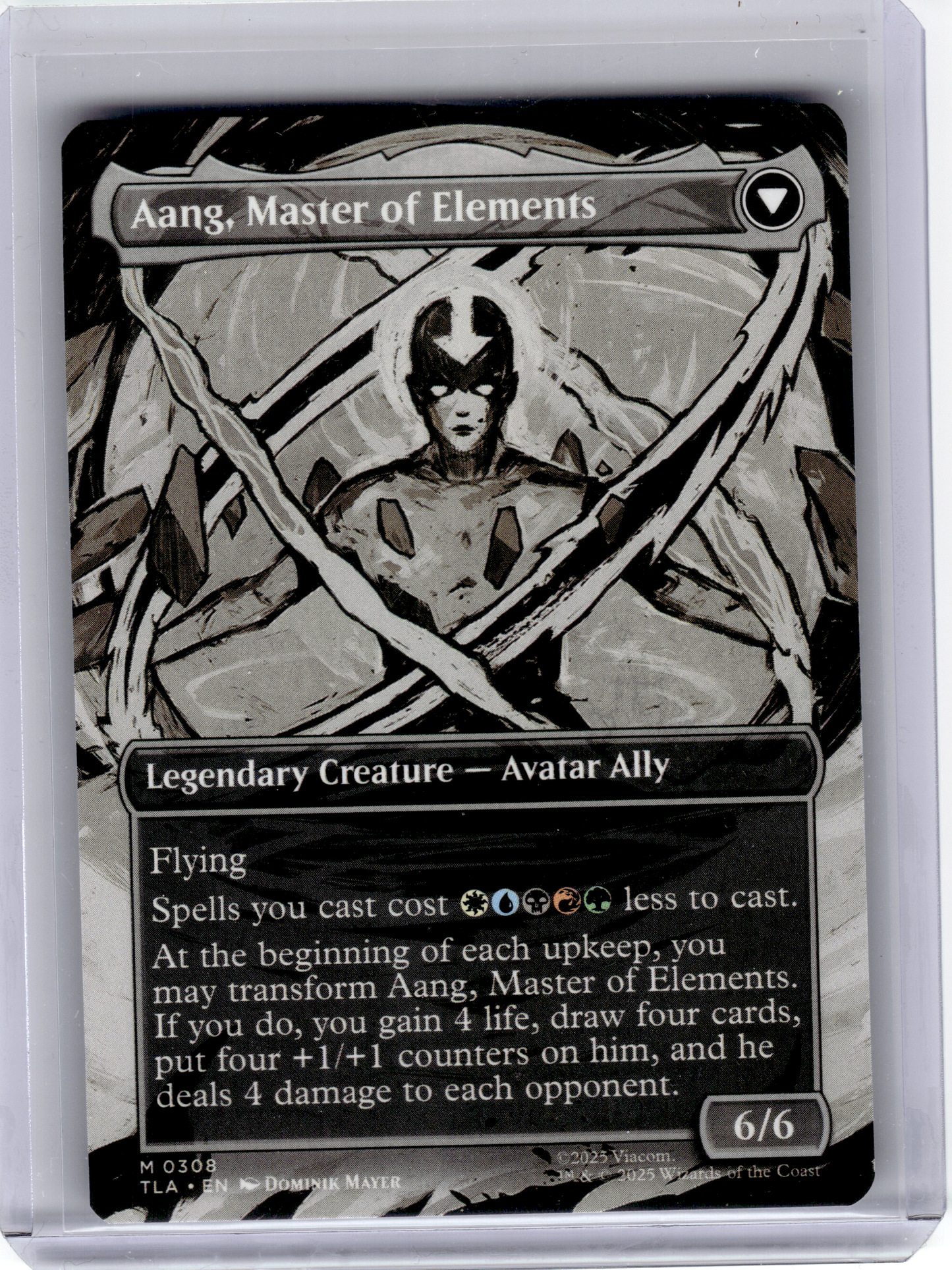 2023 MagicTCG—Avatar Aang 308 Avatar: The Last Airbender—M Non-Foil (Borderless)