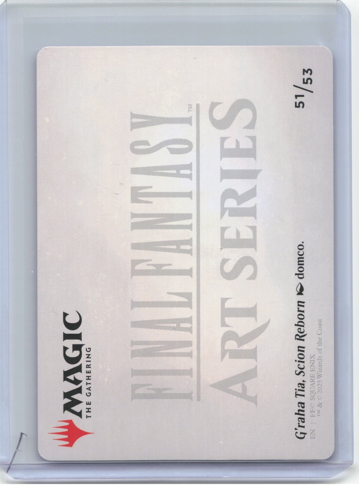 2025 Magic: The Gathering—G'raha Tia, Scion Reborn #51 (ASFIN)—Special Non-Foil