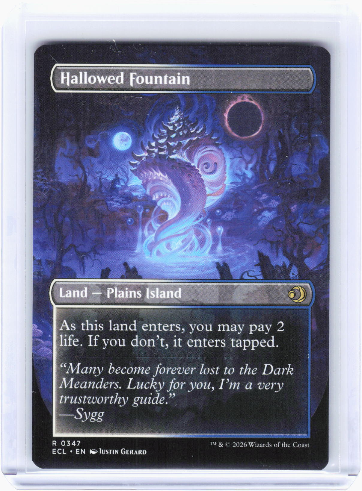 2026 Magic: The Gathering—Hallowed Fountain #347 (ECL)—Rare Non-Foil