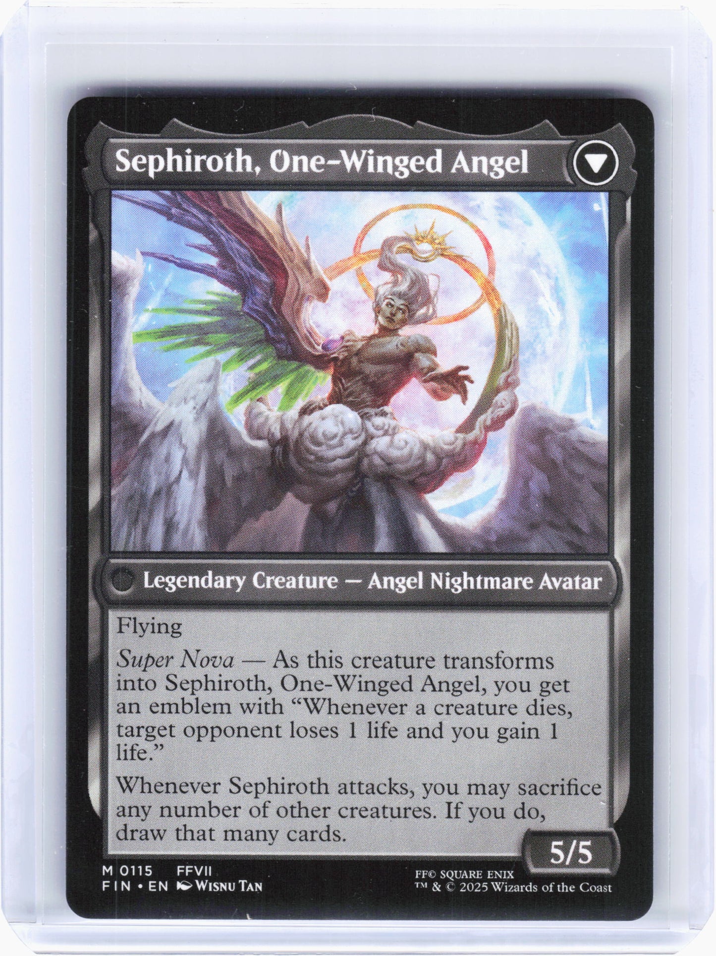 2025 MTG—Sephiroth, Fabled SOLDIER #115 FINAL FANTASY—Mythic Nonfoil