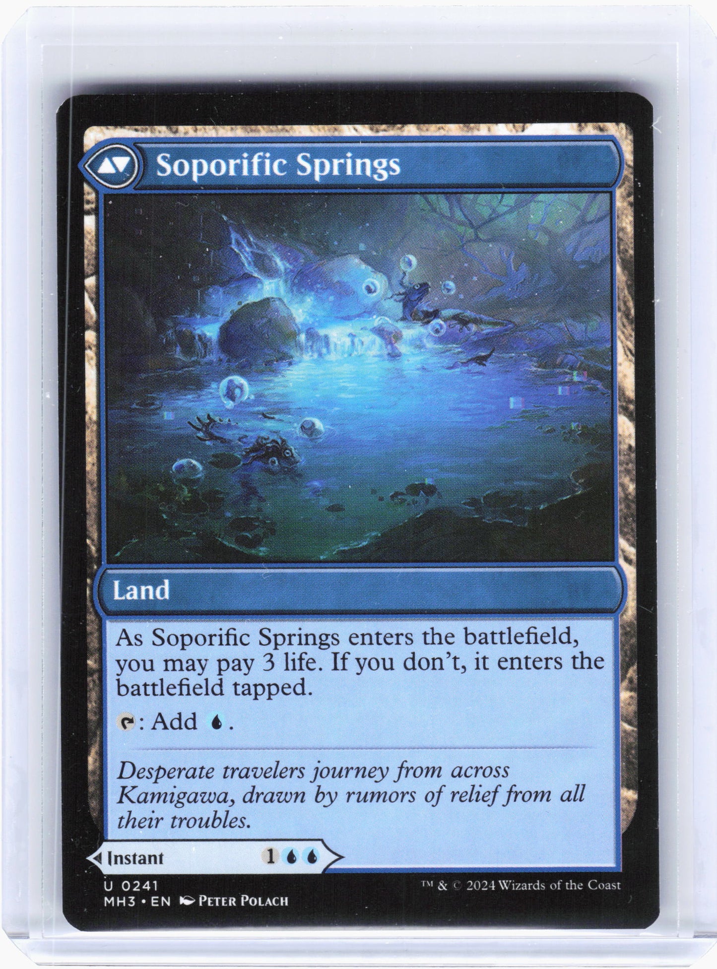 2024 Magic: TG—Sink into Stupor // Soporific Springs #241 MH3—Uncommon Nonfoil
