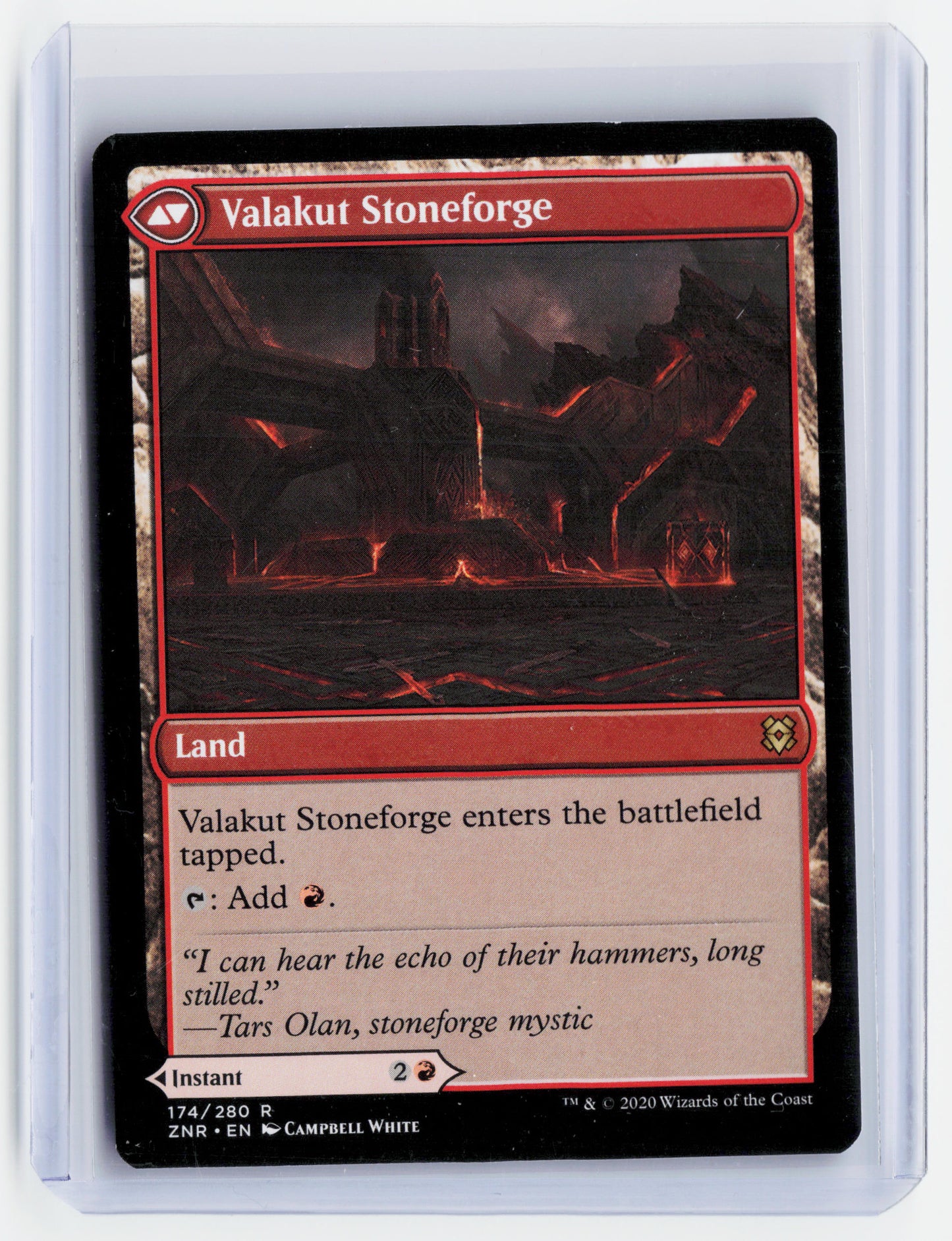 2020 Magic: The Gathering—Valakut Awakening/Stoneforge #174/280 Zendikar Rising—