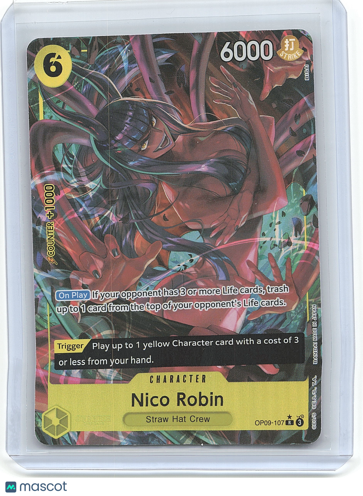 2023 One Piece Card Game Nico Robin #OP09-107 - Papa Joey's Collectibles