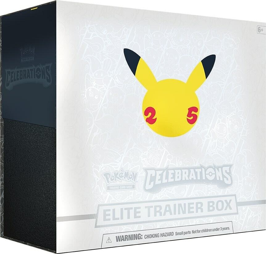 2021 Pokemon Celebrations Elite Trainer Box - Papa Joey's Collectibles