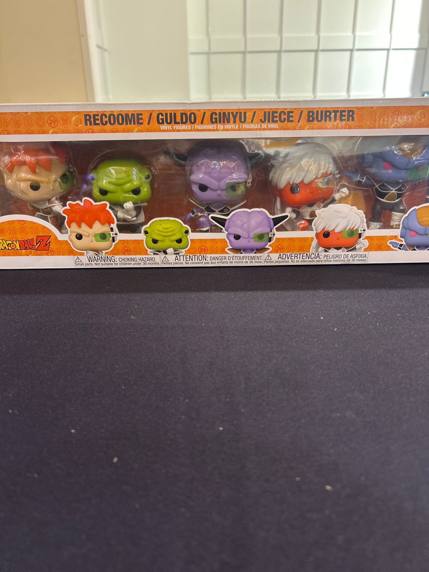 POP! Animation Recoome/Guldo/Ginyu/Jiece/Burter 5 Pack Dragon Ball Z
