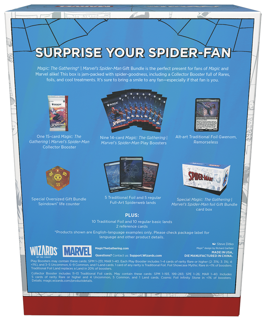 2025 Magic: The Gathering Marvel's Spider-Man Gift Bundle