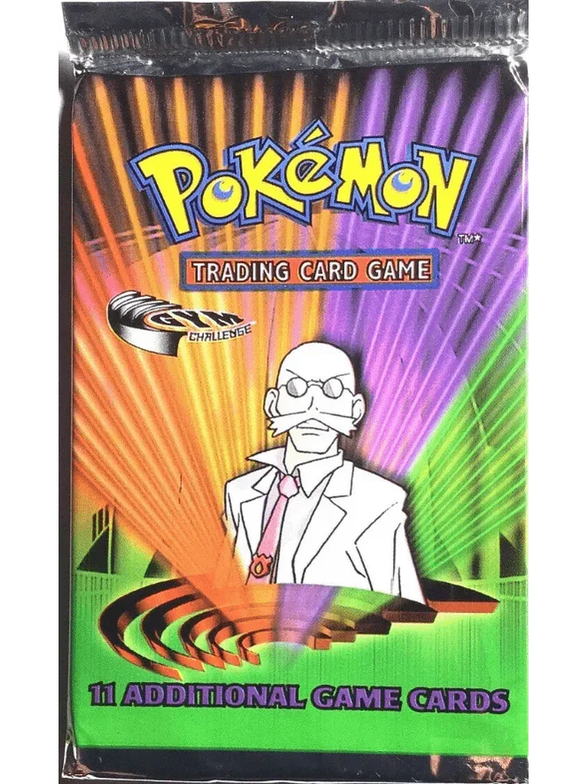 2000 Pokemon Gym Challenge (Random) Packs - Papa Joey's Collectibles