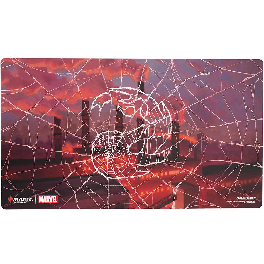 2025 GameGenic Magic: The Gathering x Spider-Man (Mountain) Shiny Playmat