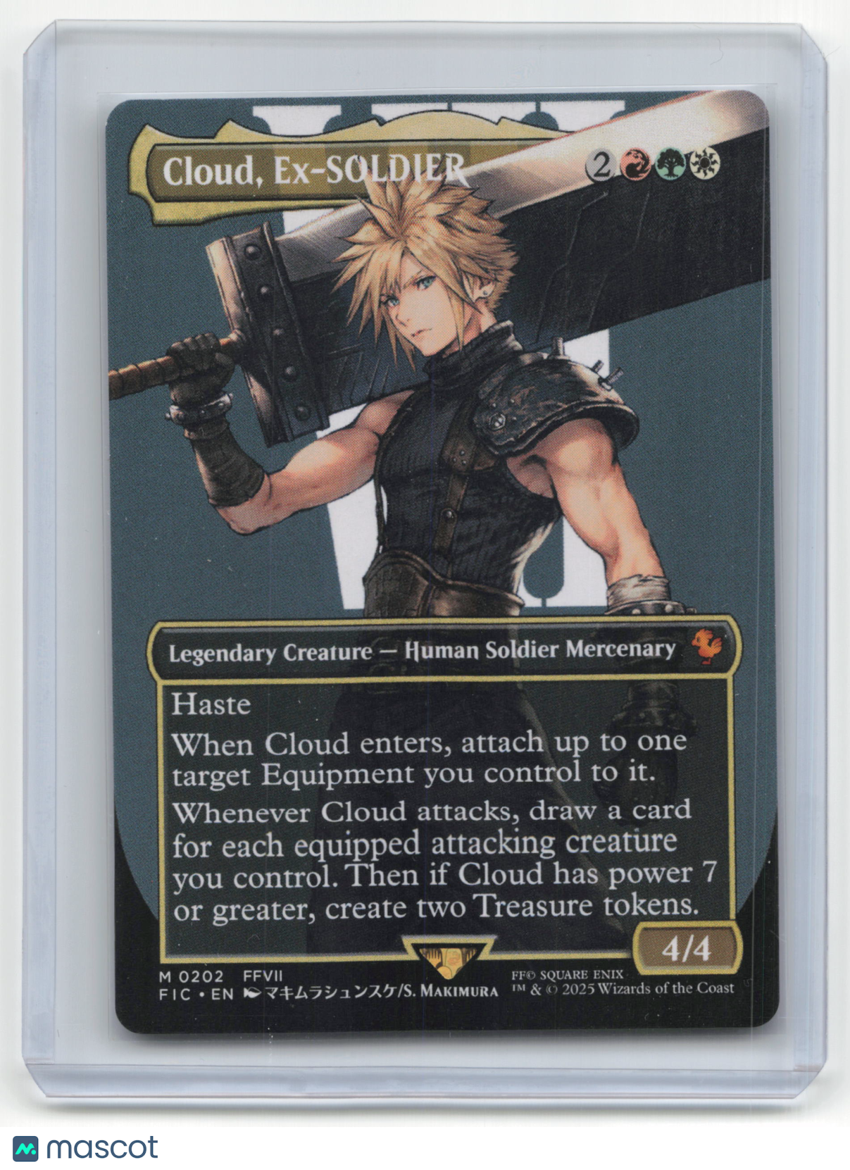 2025 Magic: The Gathering Cloud, Ex-SOLDIER Final Fantasy #M 0202