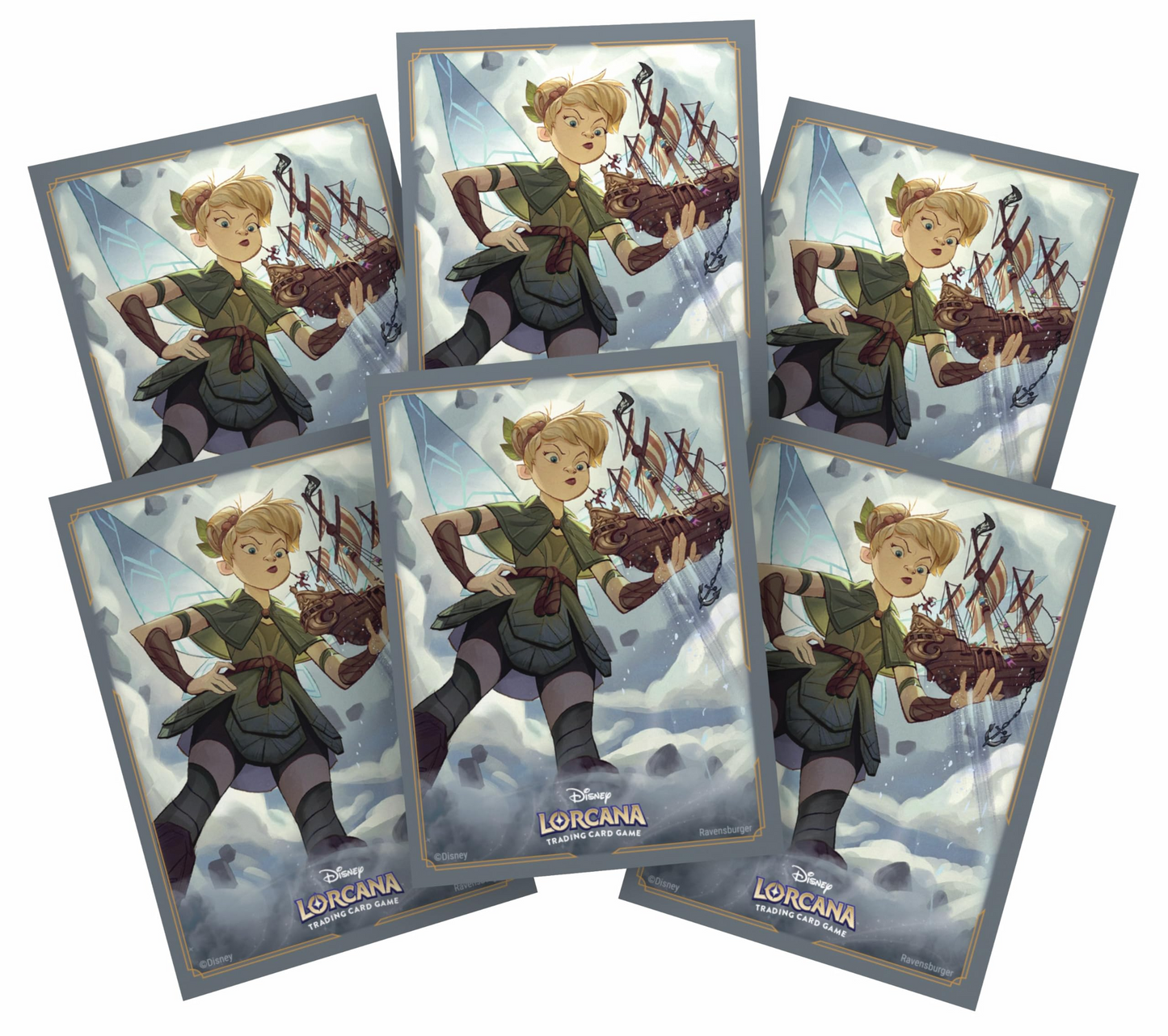 Lorcana Standard 20 Pt. (Tinker Bell, Giant Fairy) Card Sleeves 65 Ct